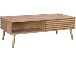 sweeek - Salontafel, madere, b119 x d59 x h41,5cm