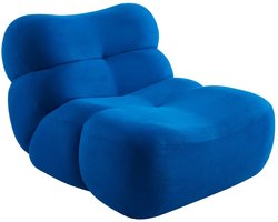 sweeek - Stoffen fauteuil, loungestoel met 1 zitplaats - como