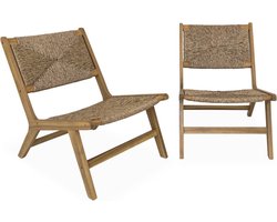 sweeek - Tuinfauteuil, loredo, set van 2