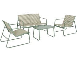 sweeek - Tuinmeubelset voor 4 personen - silvi