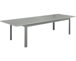sweeek - Tuintafel seattle uitschuifbaar aluminium, 10 personen, 227 / 290 x 100 x 75 cm