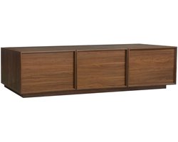 sweeek - Tv-meubel houteffect 3 deuren 180cm l 180 x b 43 x h 45cm - kuba