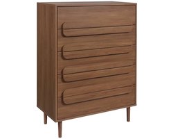 sweeek - Vintage ladekast houtdecor met 5 lades - juliana