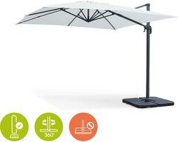 sweeek - Zweefparasol, falgos, 3x3m