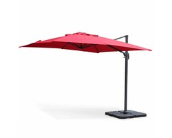 sweeek - Zweefparasol, falgos, 3x3m