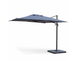 sweeek - Zweefparasol, falgos, 3x3m
