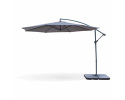 sweeek - Zweefparasol rond hardelot diameter 350cm excentrisch 8 baleinen