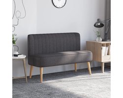 Sweiko 2 zits Bank - Linnen stof - Zachte vulling - 117 x 56.5 x 77 cm - Donkergrijs
