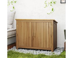 Sweiko Tuinhuis - Weerbestendig - 110 x 50 x 85 cm - Bruin