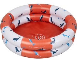Swim Essentials Exclusive Baby Zwembad - 60 cm - Red White Whale