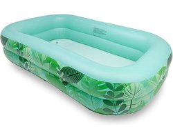 Swim Essentials | Groen Opblaas Zwembad 211 x 132 x 46 cm