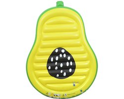 Swim Essentials - Luchtbed - fruitvorm - 150 x 120 cm - Groen