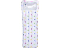 Swim Essentials | Meerkleurig Smiley Luchtbed