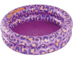 Swim Essentials | Paars Panterprint Baby Zwembad Ø 60 cm