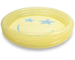 Swim Essentials - Zwembad - Ø150 cm - Geel - Smiley - baby