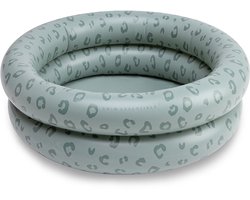 Swim Essentials - Zwembad - Ø60 cm - Groen - Luipaardprint - baby