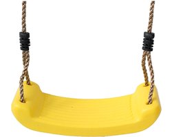 Swing King schommelzitje kunststof 43cm - geel