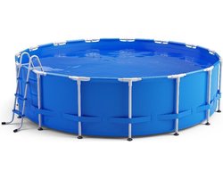 SWING opzetzwembad metal frame rond 3,66 x 0,91 m - opzetbad - opzet zwembad - metalen frame - frame pool - familie zwembad