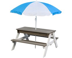 Swingking Kinderpicknicktafel Waterfun met Parasol.