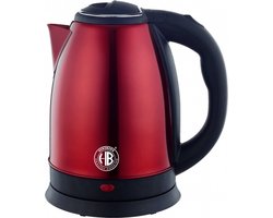 Swissbex HG-5011RED: 1,8L 1500W roestvrijstalen waterkoker - rood