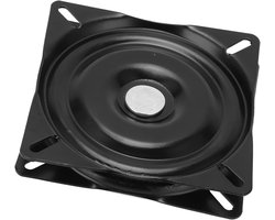 Swivel Base - 6in Seat - 360° Rotatie - RVS EDC Coating - Barkruk Montageplaat voor Boot Marine