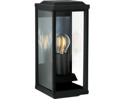 't Gooi Muurlamp Zwart Medium met LED