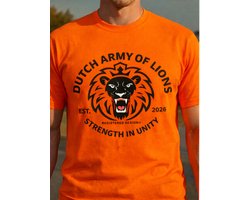T-shirts Oranje - Oranje WK voetbal 2026 T-shirt - Nederlands supporter - Nederlandse festival- T-shirt -Maat L