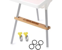 T TAKONE Voetsteun voor Ikea Kinderstoel - Verstelbare Voetsteun voor Kinderstoel met Rubberen Ring - Accessoire voor Kinderstoel Compatibel met de IKEA Antilop Kinderstoel