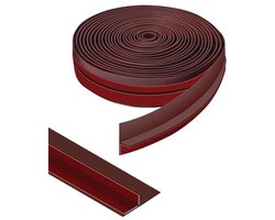 T-vormige siliconen tochtstrip voor deuren - 6m weerstrippen voor energiezuinig en tochtvrij wonen