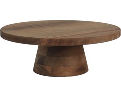 Taart Plateau Acacia - Hout - Ø28 x H9cm