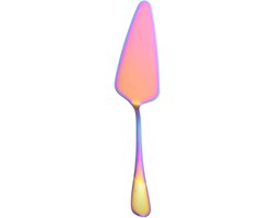 Taartschep Set - Pizzasnijder - Taarten Serveren - Met Snijrand - 3 Stuks - Multicolor