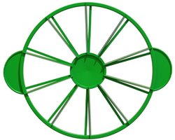 Taartverdeler 10-12 punten - Bakgerei - taartsnijder - taartverdeler - Groen - PP-materiaal