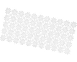 Table Runner - Witte Bloemen - Kant - 90x40cm - Haakdoilies - Decoratieve Dinetafel - Centerpieces voor Bruiloft - Verjaardagsfeest - Kerstdecoraties