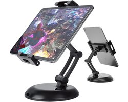 Tablethouder bureau Geschikt voor: tablet / iPad / Samsung galaxy tab Desktop Tablet Standaard - Home verstelbare bureau of tafel standaard - zwart