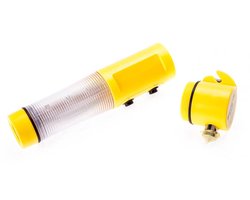 tactical led zaklamp met 4 functies - werklamp - zaklamp - kmr