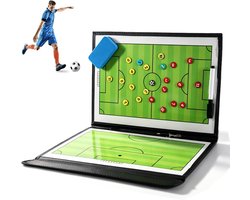 Tactisch voetbalbord opvouwbaar - magnetisch met accessoires - ideaal voor trainers en strategieën - ShopVlot