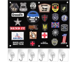 Tactische Patch Houder 60 x 45 cm - Opvouwbaar en Klittenband voor Patchdisplay