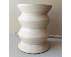 Tadelakt tafel zigzag