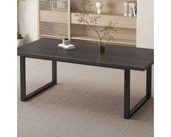 Tafel 'Alexander' 200 cm Decor Donkerbruin