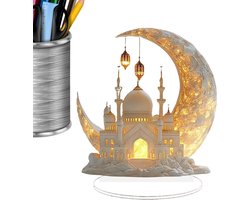 Tafel Centerpiece - Decoratie Arabisch Festival - Feestelijke Sfeer Creëren - Creatieve Vormintegratie - 13 x 8 cm - A