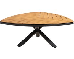 Tafel - Driehoek - 170x170x74 cm - Aluminium - FSC Teakhout