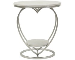 Tafel Heart Silver Ø 40×45,5 cm