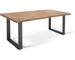 Tafel Margot 180x90 - bruin