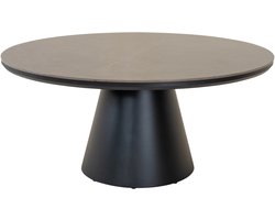 Tafel - Ø120x74 cm - Aluminium - Rond - 12 mm Gesinterd Steen