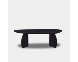 Tafel organisch eikenhout - Set Driehoek - Donker Eiken