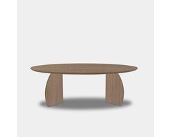 Tafel Ovaal Eikenhout - Set Driehoek - Pura Natura