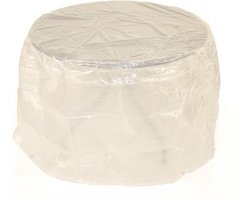 Tafel overtrekhoes, beschermhoes, afdekhoes, rond, 68 cm diameter, transparant