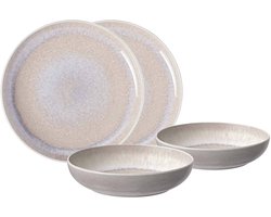 Tafel-Set Perlemor Sand Set van 4