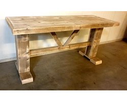 Tafel Steigerhout Two