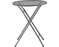 Tafel strekmetaal 60 cm rond klapbaar